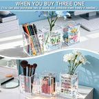 QYUVK Trust The Journey Acrylic Pencil Holder Cup, Inspirational Gifts - Image 6