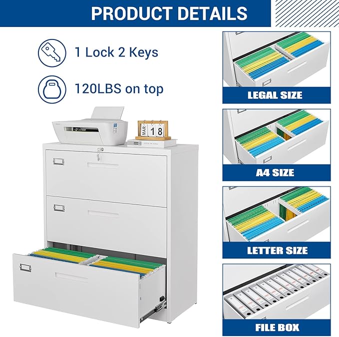 Fesbos Lateral File Cabinet - Image 5