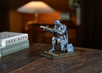 NCQIXIAO Medieval Templar Vanguard Officer Knight Pen Holder Pen Stand Desk - Image 7