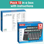 12 Pack Calculator Bulk, 12 Digits Calculators Desktop - Image 7