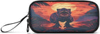 BOENLE Dinosaur Sunset Pencil Case Box Boys Girls Large Pencil Pouch Zipper - Image 8