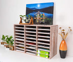 PAG Mail Sorter, Wood Literature Organizer, Student Mailbox - Image 5