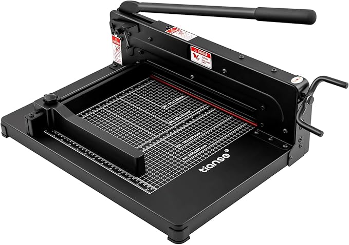 TIANSE Heavy Duty Guillotine Paper Cutter A4 12" Guillotine Paper Cutter 400 by TIANSE