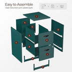 Kubohogar 2 Drawer File Cabinet - Image 8