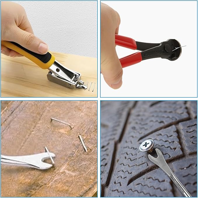 STARVAST 8PCS Nail Puller and Staple Remover Tool Set, Including End Clippers - Image 7