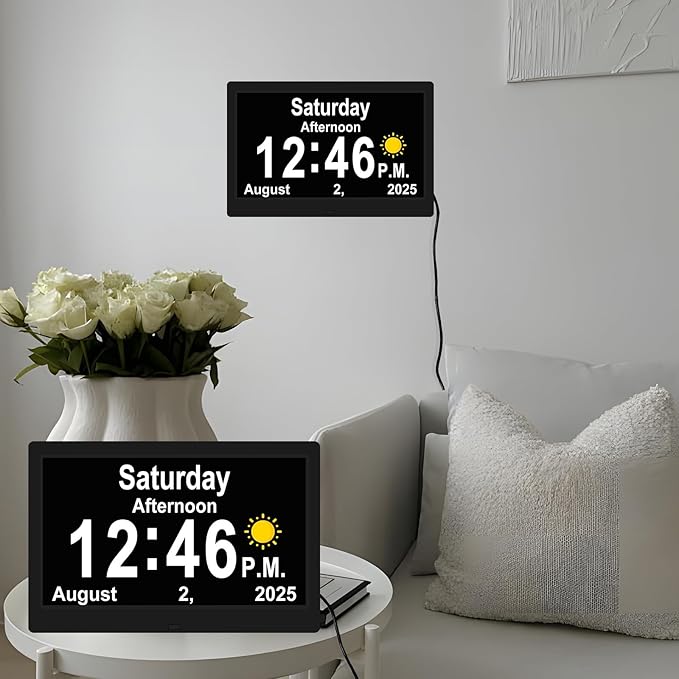 SSYA Dementia Clocks with Day and Date - Image 6
