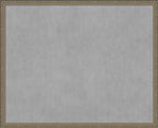 Amanti Art Silver Framed Magnetic Board 34x42 X-Large Vision Board