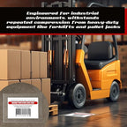 Janlaugh 50 Pcs Industrial Clear Label Protectors 10 x 13 Inch Waterproof Clear - Image 3