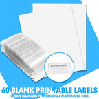 HERKKA Extra Capacity Hanging File Folders, 60 Pack Reinforced Letter Size - Image 6