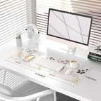 QIYI Large Mouse Pad for Desk, Cute Desk Mat for Desktop, Women Girls Office - Image 2
