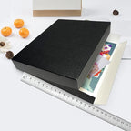 Lineco Museum Archival Storage Box, 16.75x20.75x3 in. Drop Front Design. - Image 4