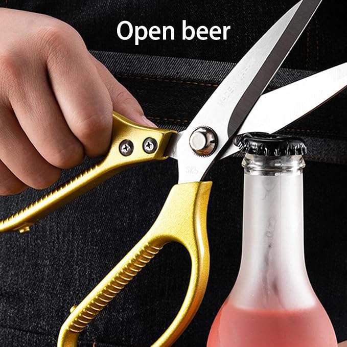 Kitchen Scissors All purpose, Have duty Stainless Steel Cooking Shears - Image 7