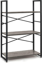 CAPHAUS 3 Tier Small Bookshelf, 24 Inch Width Free Standing Shelf, Bookcase - Image 8