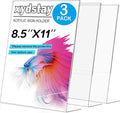 xydstay 3 pack 8.5x11 Acrylic Sign Holder by xydled