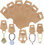 200PCS Bracelet Display Cards Sturdy Necklace Holder Cards Self Adhesive - Image 4