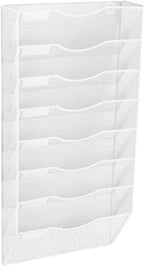 EASEPRES 8 Pocket Mesh Hanging Wall File Organizer, Wall Mounted Mail Paper - Image 8