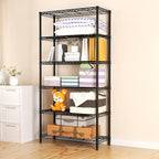 SINGAYE 6 Tier Shelf Organizer Storage Metal Shelves Garage Wire Shelving Unit - Image 8