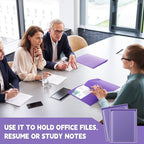 Henoyso 18 Pcs Plastic Folders - Image 6