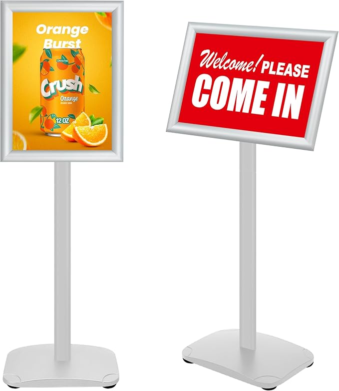 VAIIGO Heavy Duty Standing Sign Holder 8.5x11 Inch by VAIIGO