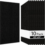 Olanglab Acoustic Wall Panels 10 Pack, 48 x 24 per Acoustic Panels Sound by Olanglab
