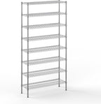 Regal Altair 14" Deep x 42" Wide x 86" Height Wire Shelving Kit | 8-Tier | NSF by Regal+Altair