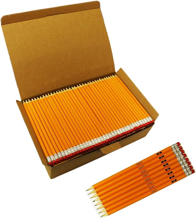 S & E TEACHER'S EDITION Woodcased #2 Pencils, Pre-sharpened, Back to school by SETEACHERSEDITION