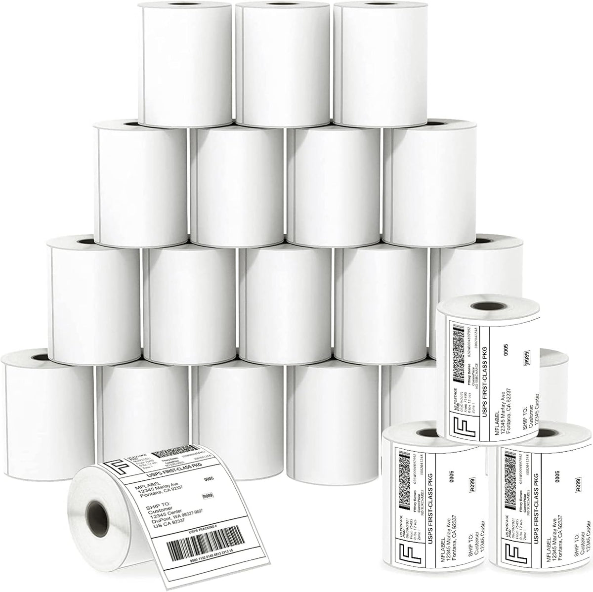 MFLABEL 4x6 Direct Thermal Shipping Labels