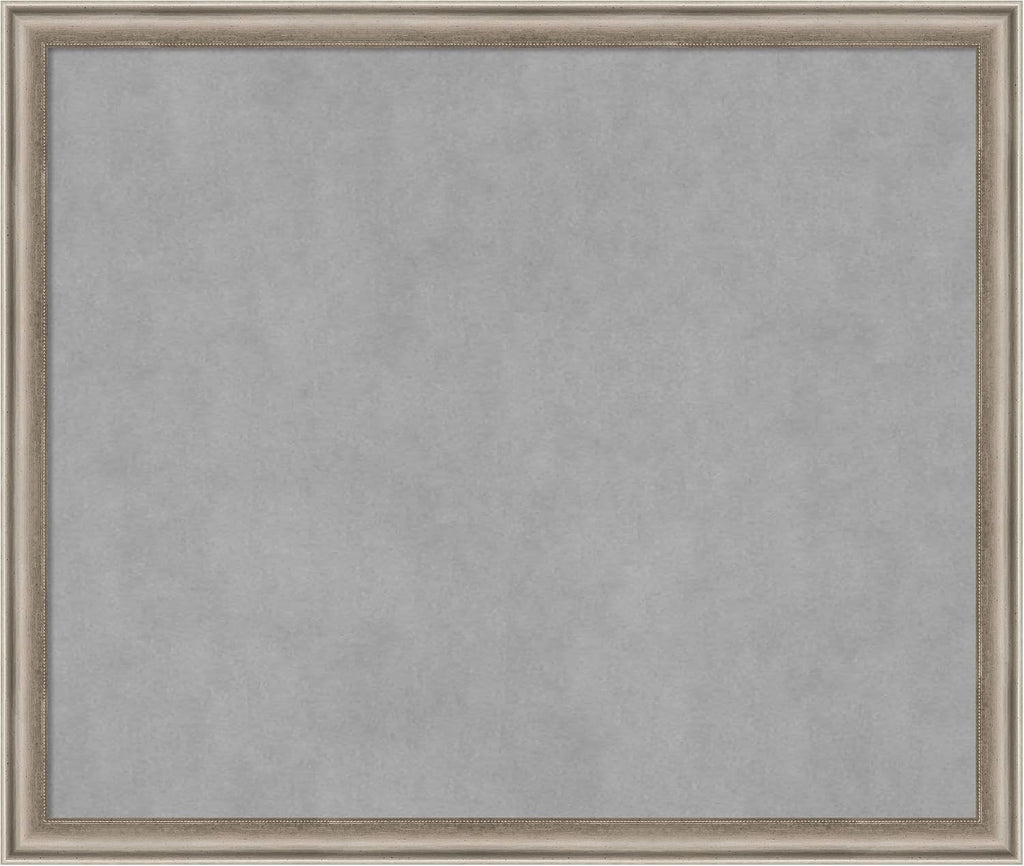 Amanti Art Silver Framed Magnetic Board 22x26 Medium Vision Board