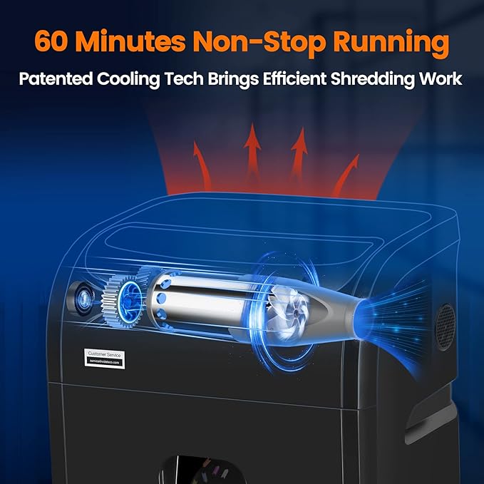 VidaTeco Paper Shredder for Home Office Heavy Duty - Image 4