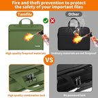 5200℉ Fireproof Accordion File Organizer - Image 3