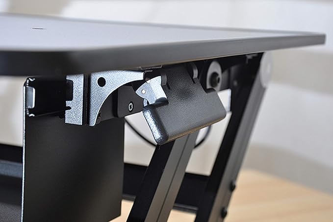 Rocelco 37.5" Deluxe Height Adjustable Standing Desk Converter - Image 8