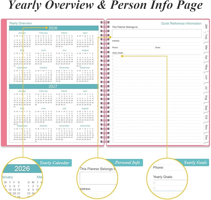2026 Planner - Planner 2026 from January 2026 to December 2026 - Image 5