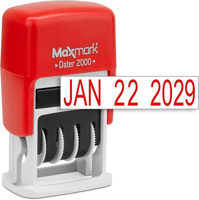 MaxMark 2000 Dater Self Inking Date Stamp - Image 3
