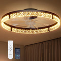 addlon 24" ceiling fans with lights and remote, main product view