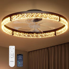 addlon 24" ceiling fans with lights and remote, main product view