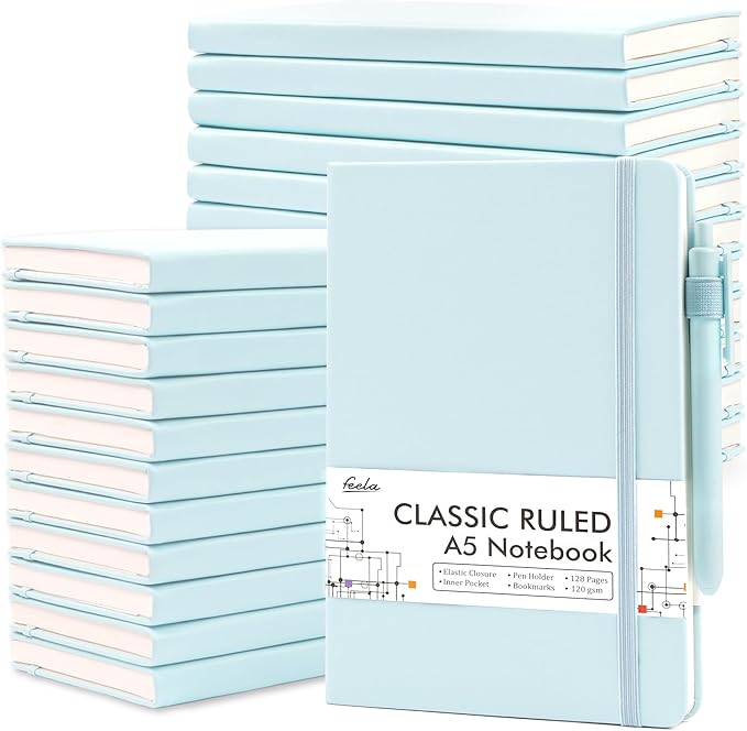 feela 24 Pack Journal Notebook Bulk by feela