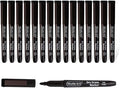Shuttle Art Dry Erase Markers, 15 Pack Black Magnetic Whiteboard Markers by ShuttleArt
