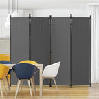 Kecreque Privacy Screen Room Divider as Dressing Screen 4 Panel Wall Room by Kecreque