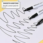 Affisure Permanent markers, 100 packs permanent markers bulk, quick dryingin - Image 3