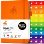 Clever Fox Planner – Undated Weekly & Monthly Planner by CleverFox