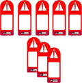 PMXBOARD Magnetic Blocker Cards – 8-Pack Kanban & Scrum Board Alert Magnets | by pmxboard-makethingsvisual