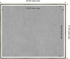 Amanti Art Silver Framed Magnetic Board 21x25 Medium Vision Board - Image 4