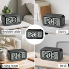 KESHIDE Travel Digital Alarm Clock, Battery Operated - Image 6
