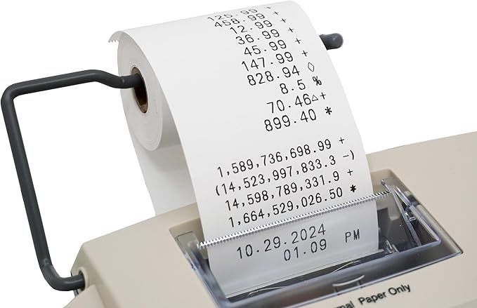 Victor 1310 Big Print Printing Calculator, 12-Digit LED Display, Fast Ink-Free - Image 3