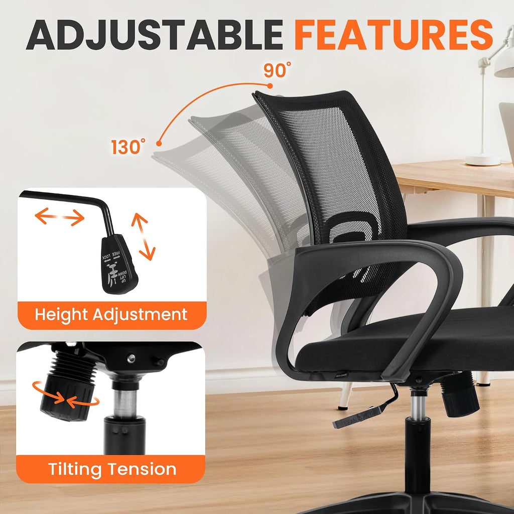 neo chair office computer chair ergonomic mid-back mesh, package contents