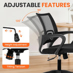 neo chair office computer chair ergonomic mid-back mesh, package contents