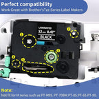 Label Maker Tape TZe-335 Compatible - Image 2