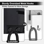 Lucundm Key Holder Wall Mount, Mail Holder - Image 4