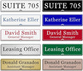 Custom Elegant Office Engraved Name Plate by Unknown