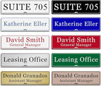 Custom Elegant Office Engraved Name Plate by Unknown